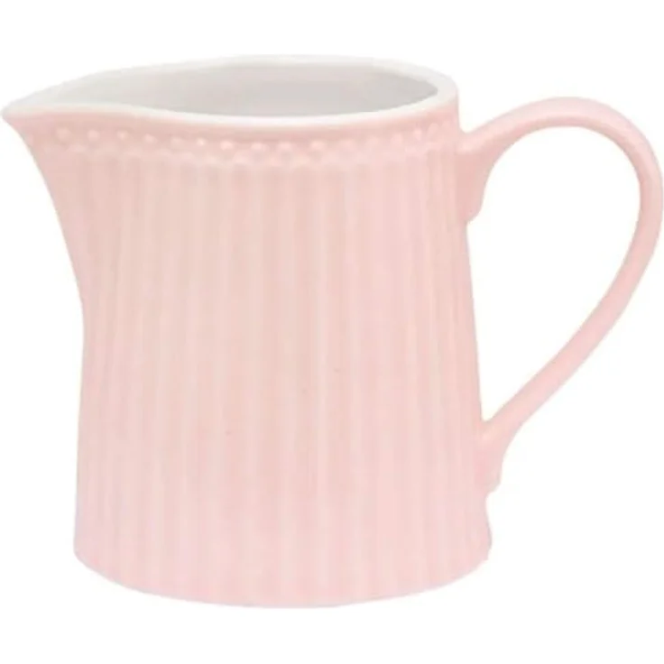 GreenGate Milchkännchen - Creamer - Alice Pale Pink, Porzellan, dänisches Design