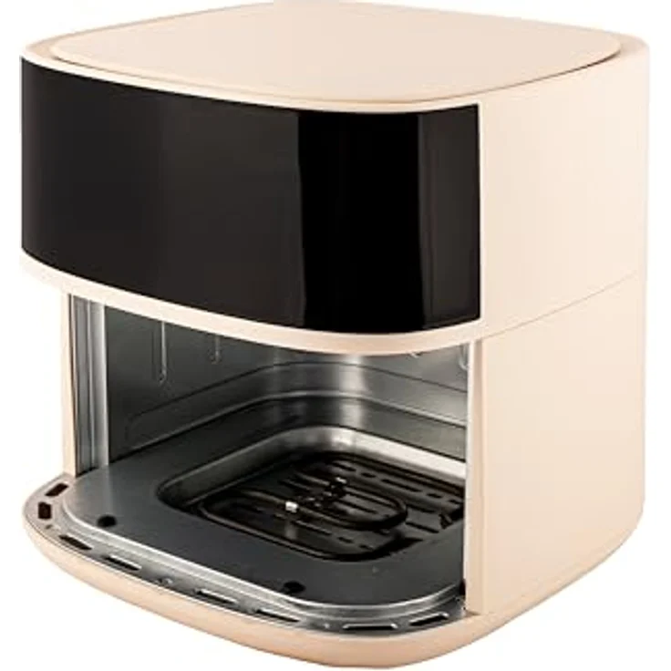 Tognana Iridea Heißluftfritteuse 8 L, digitale Steuerung, multifunktional, Champagner – Bild 4