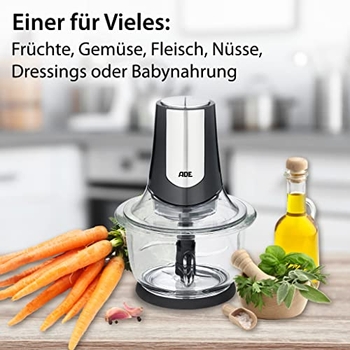 Elektrischer Zerkleinerer Mit Glasbehälter | Prime Kitchen