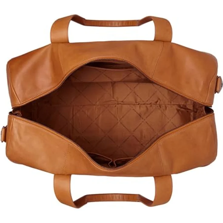 The Chesterfield Brand Hudson Weekender Reisetasche, Leder 57 cm, braun, 100% Leder, praktische Größe für Reisen – Bild 3