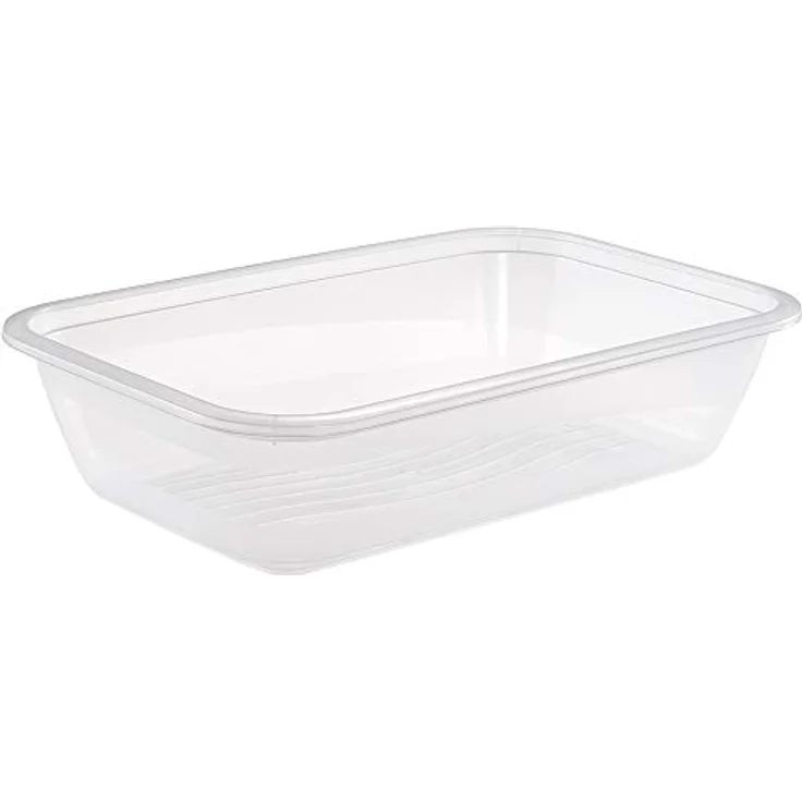 keeeper Frischhaltedosenset 3-teilig, 3 x 2,4 l, 29 x 19 x 7 cm, Fredo Fresh, Blau Transparent – Bild 4