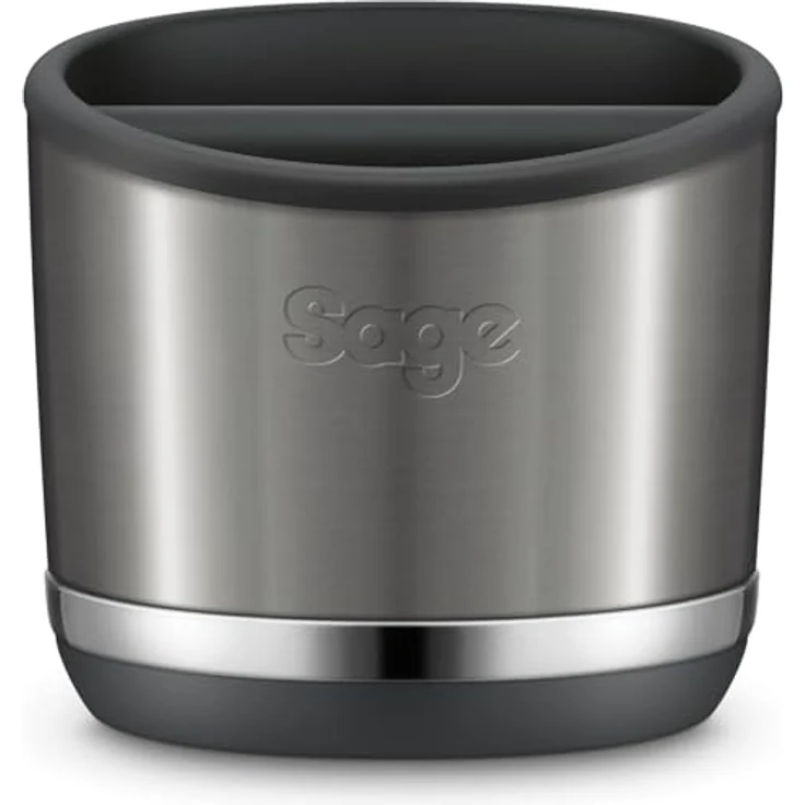 Sage - the Knock Box 10, Schwarzer Edelstahl, Kaffeemaschinen-Zubehör für einfache Entsorgung von Espresso-Pucks – Bild 1