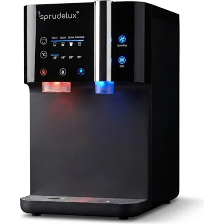 Neues Wasser SPRUDELUX JUMAN Supreme, Wasserspender mit Umkehrosmose, Sprudel & Heißwasser, Direct-Flow-System, Touchdisplay – Bild 1