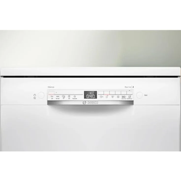 Bosch Serie 2 SMS2HTW06E, Freistehende Spülmaschine für 13 Maßgedecke, Energieeffizienz C, 5 Programme, Hygienefunktion, Höhenverstellbarer Oberkorb – Bild 6