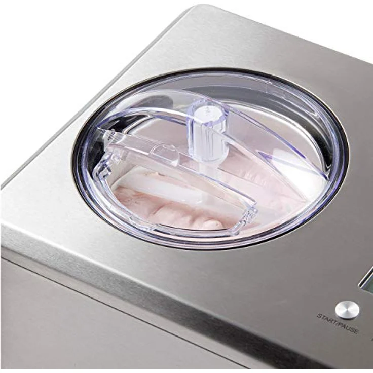Domo DO9201L 2 L DO9201I DO920I Eismaschine, Edelstahl rostfrei, 2 liters, Silber – Bild 2