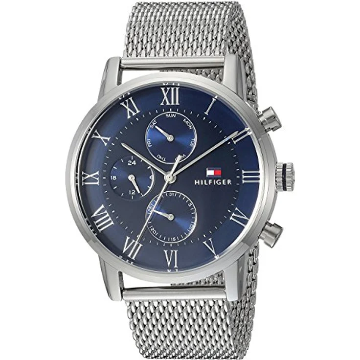 Tommy Hilfiger Multi Zifferblatt Quarz Uhr für Herren mit Edelstahlarmband Edelstahlarmband - 1791398 – Bild 5