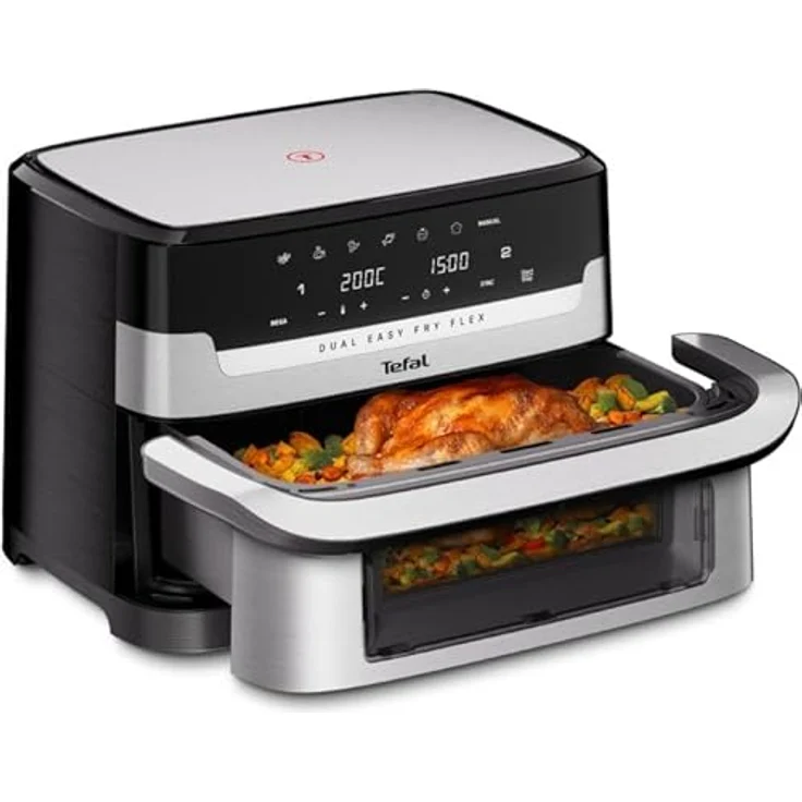 Tefal EY922D Easy Fry Flex, XXL-Heißluftfritteuse mit 9 L Schublade und Flex-Cook-Technologie – Bild 1