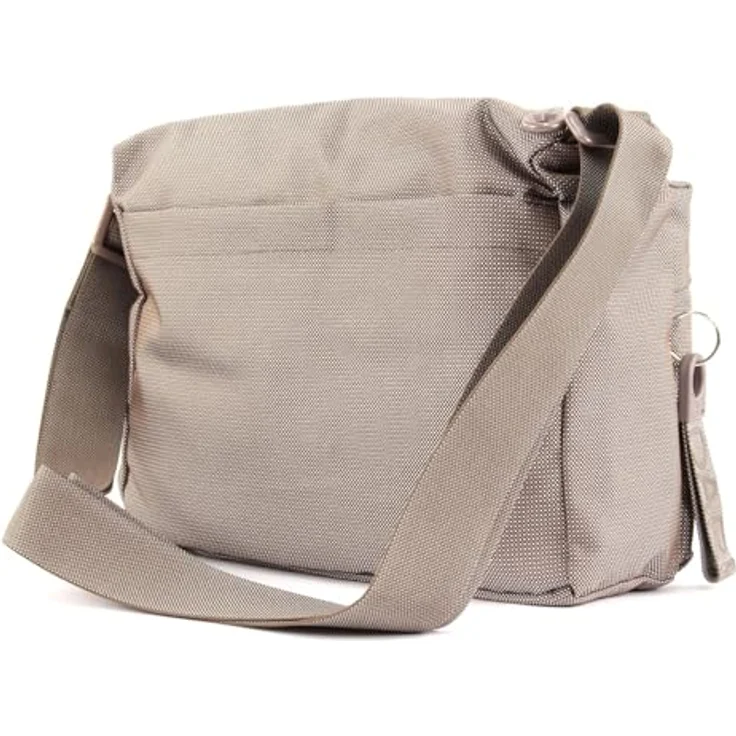 Mandarina Duck Umhängetasche 29 cm, grau, 100% Polyester, 24 cm x 9 cm x 29 cm – Bild 4