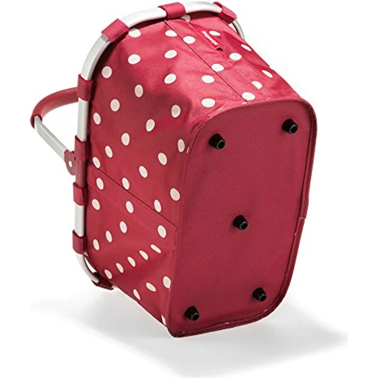 reisenthel carrybag Fifties Black, stabiler Einkaufskorb mit 22 l Volumen, wasserabweisendem Material und praktischer Innentasche – Bild 2