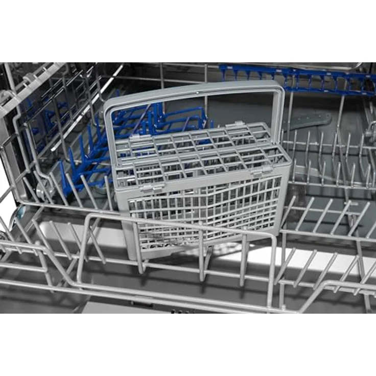 Exquisit EGSP1060-E-030D, Einbau Geschirrspüler für 6 Maßgedecke, 49 dB, 6 Programme, Startzeitverzögerung, schwarz – Bild 8