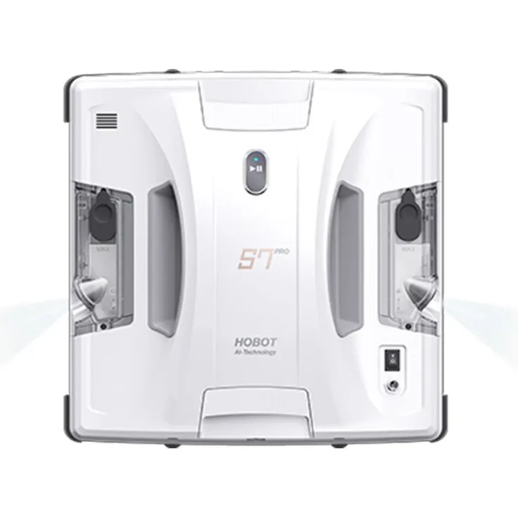 Hobot S-7 Pro Fensterputzroboter Fensterreiniger Wischroboter Kantenlecksensor 4800 Pa | 100 Watt | Optimierter Geräuschauslass 