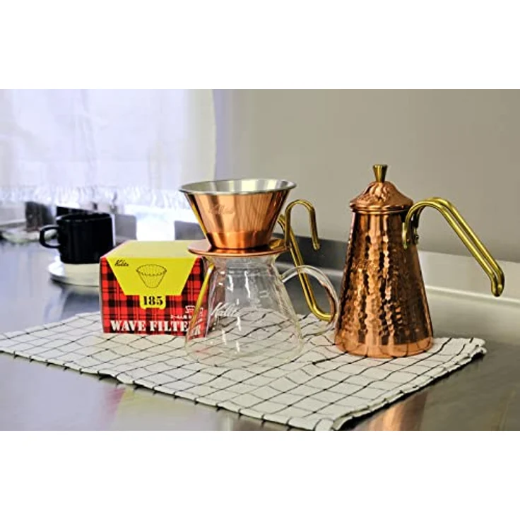 Kalita Wave #185 Papierfilter White, 50 Stk. – Bild 6
