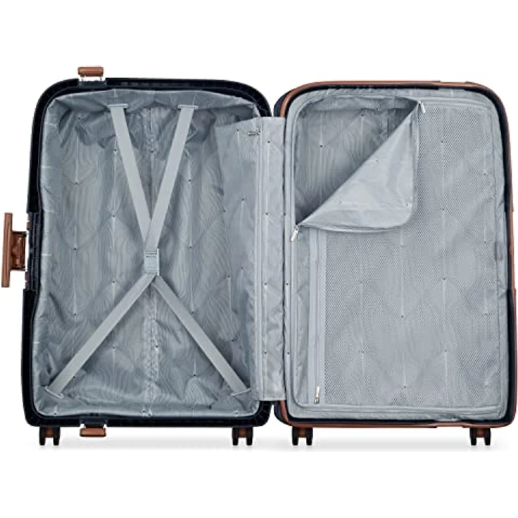 Delsey Moncey 4-Rollen Trolley 69 cm, Blau, (82 l, L) – Bild 3