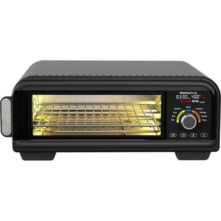 Melchioni Heißluftfritteuse PIZZA FRY 18L, 2000 W, 2in1 Pizzaofen und Heißluftfritteuse mit 400°C, digitale Steuerung, 9 Automatikprogramme – Bild 1