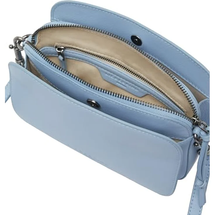 Liebeskind Luka Umhängetasche S, 100% Leder, 20.5 cm, blau – Bild 3