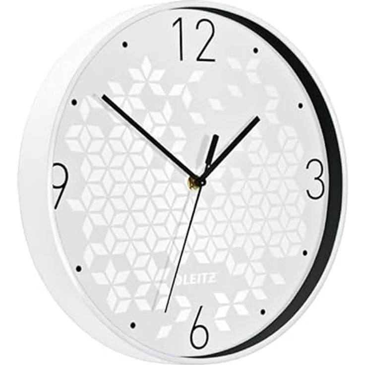 Leitz, Wanduhr, Wanduhr WOW 29cm 90150001 weiss (29 cm) – Bild 4
