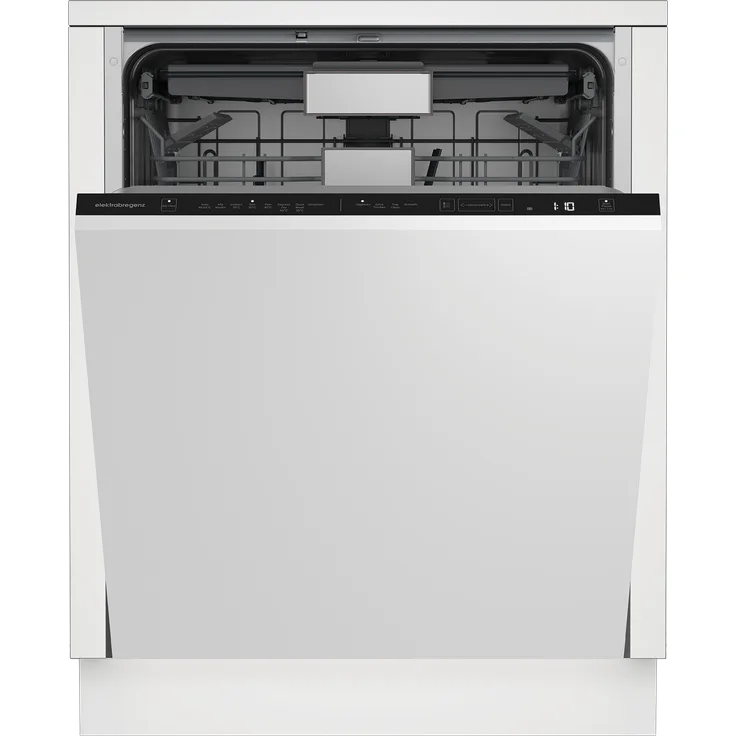 Elektrabregenz GIV58080X, vollintegrierbarer Geschirrspüler mit 15 Maßgedecken, 8 spülprogrammen und LC Display