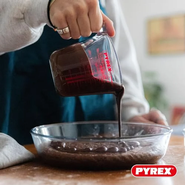 Pyrex – Messkrug aus strapazierfähigem Glas, Glas, durchsichtig, Set 3 pièces – Bild 9