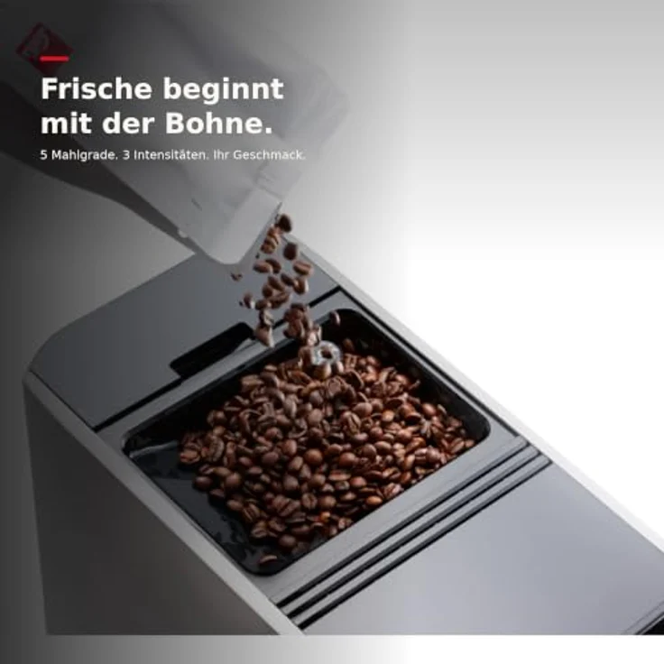 Solis Masterbrew Compact Typ 1200, Kaffeevollautomat mit Mahlwerk und Milchsystem, platzsparend, 18 cm Breite, 2 Jahre Garantie – Bild 5