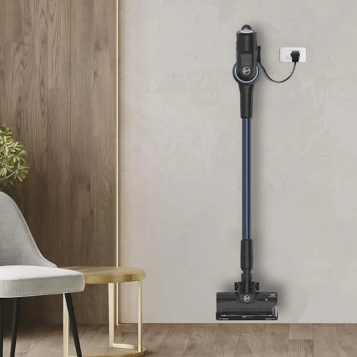 Hoover Akku-Stielstaubsauger Hoover HF4 Akkustaubsauger mit Wischaufsatz [HF410YP3], Kabelloser Staubsauger mit Anti-Twist-Technologie, Mini-Düse für Haustierhaare, 30 Minuten Laufzeit, Blau – Bild 5