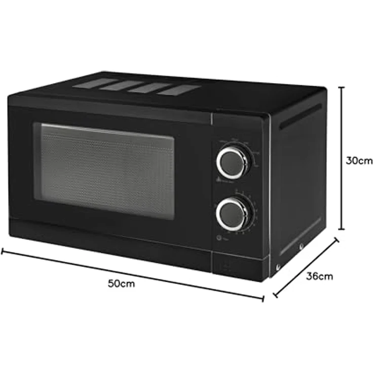 PKM Mikrowelle MW700-17UB2B 17L/700W bk, Kompakte Mikrowelle mit 17 Litern Fassungsvermögen – Bild 5