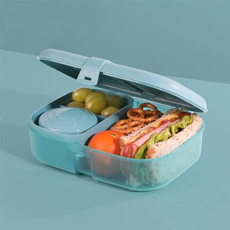 sistema Lunchbox RIBBON - Nachhaltige Lunchbox aus recyceltem Kunststoff, Farbwahl – Bild 6