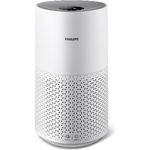 Philips Luftreiniger Smart 1000i Serie - Reinigt Räume bis zu 78 m² - Entfernt 99,97% der Pollen, Staub und Rauch - Ultraleise und niedriger Energieverbrauch - AC1711/10, Weiß