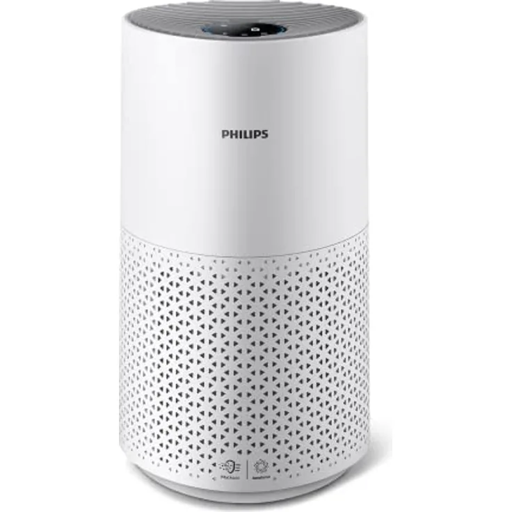 Philips Luftreiniger Smart 1000i Serie - Reinigt Räume bis zu 78 m² - Entfernt 99,97% der Pollen, Staub und Rauch - Ultraleise und niedriger Energieverbrauch - AC1711/10, Weiß