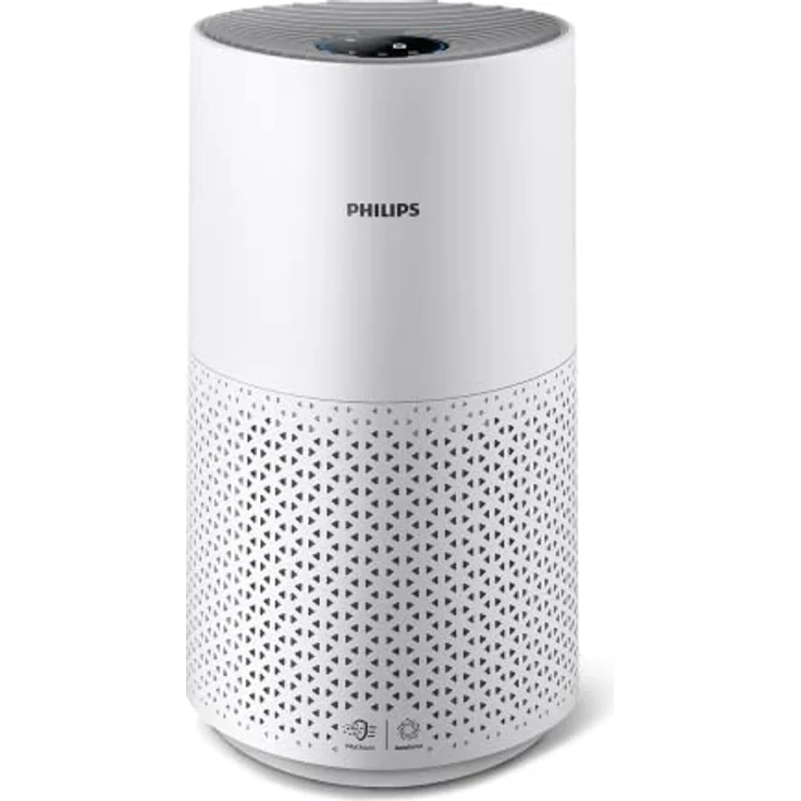 Philips Luftreiniger Smart 1000i Serie - Reinigt Räume bis zu 78 m² - Entfernt 99,97% der Pollen, Staub und Rauch - Ultraleise und niedriger Energieverbrauch - AC1711/10, Weiß – Bild 1