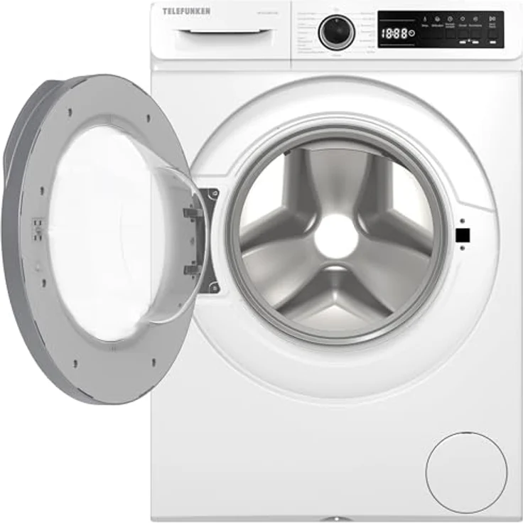 Telefunken W1014AS1W, 10 kg Frontlader Waschmaschine mit 1400 U/Min, Dampffunktion, Inverter Motor und AquaStop, weiß – Bild 13