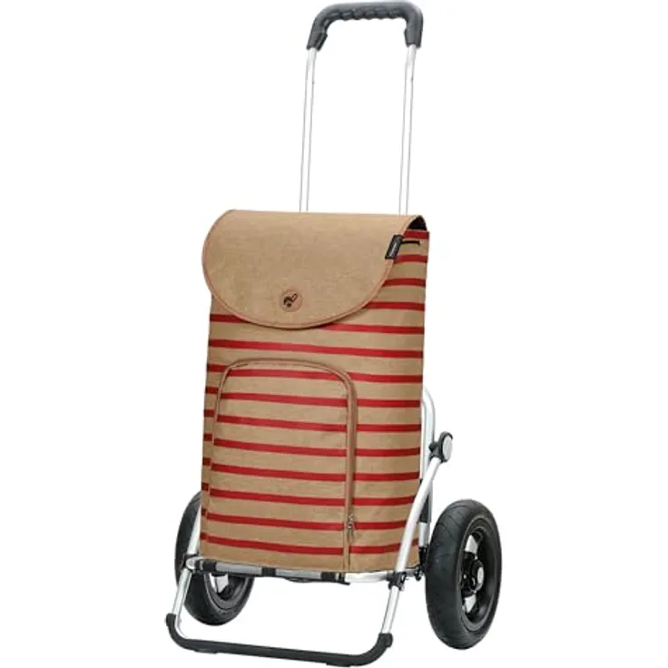 Andersen Shopper Royal Shopper Eske Einkaufstrolley, 59 cm, rot, 100% Polyester, 35 cm x 24 cm