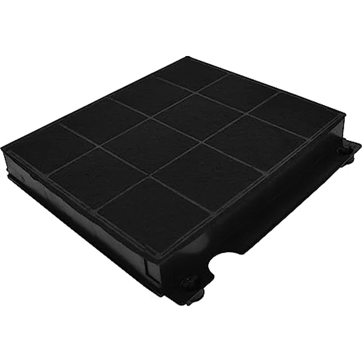 AllSpares Aktivkohlefilter für Dunstabzugshauben, kompatibel mit AEG-Electrolux, Elica, Whirlpool und Faure, 225x207x30mm, hohe Filterqualität – Bild 1