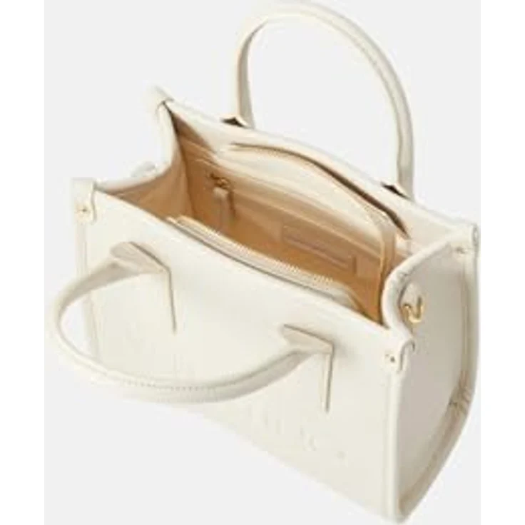 Valentino Foxy Re Shopper Tasche 26 cm, ecru, 100% Polyurethan, Maße 26 x 11 x 22 cm – Bild 3