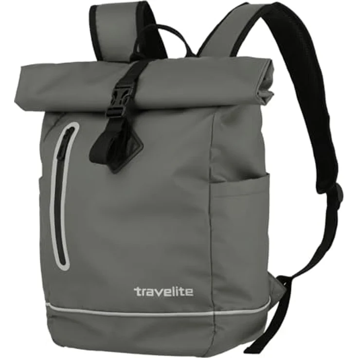 travelite Basics Roll Up Rucksack Plane, 48 cm – Bild 3