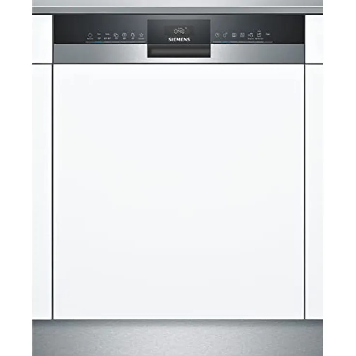 Siemens SN53ES14CE iQ300 Smarter Geschirrspüler-Teilintegriert, 60 cm breit, varioSpeed Plus der Spül-Turbo, Favoriten-Taste Ihre Lieblingsprogramme auf Knopfdruck, flex Körbe und Schubladen