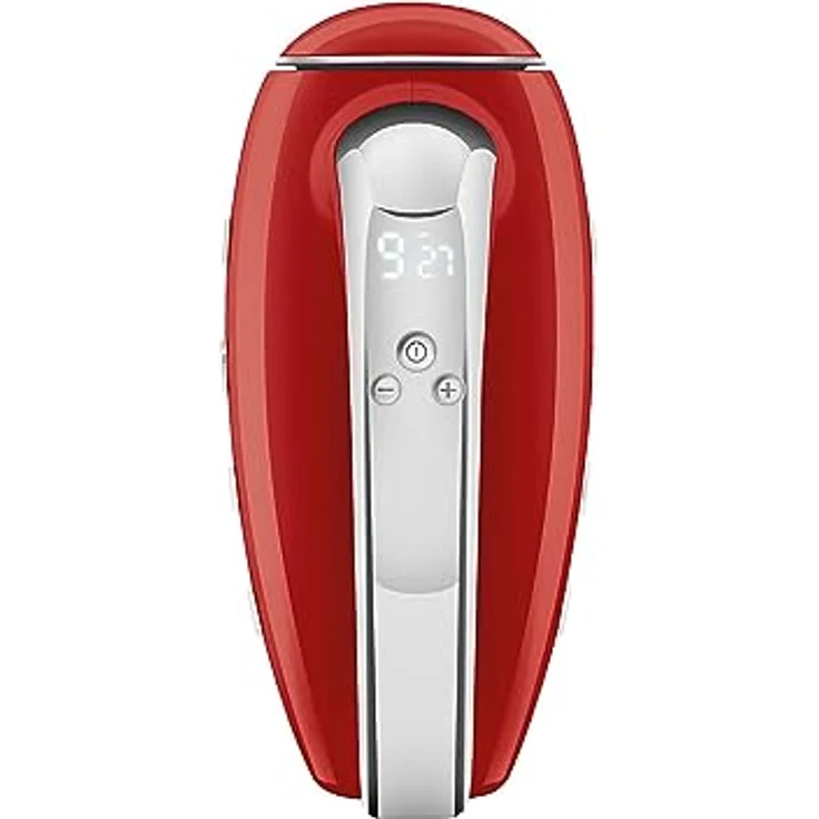 Smeg HMF01RDEU Handmixer im 50er Jahre, 250W, 9 Geschwindigkeiten, Kunststoff, rot – Bild 4