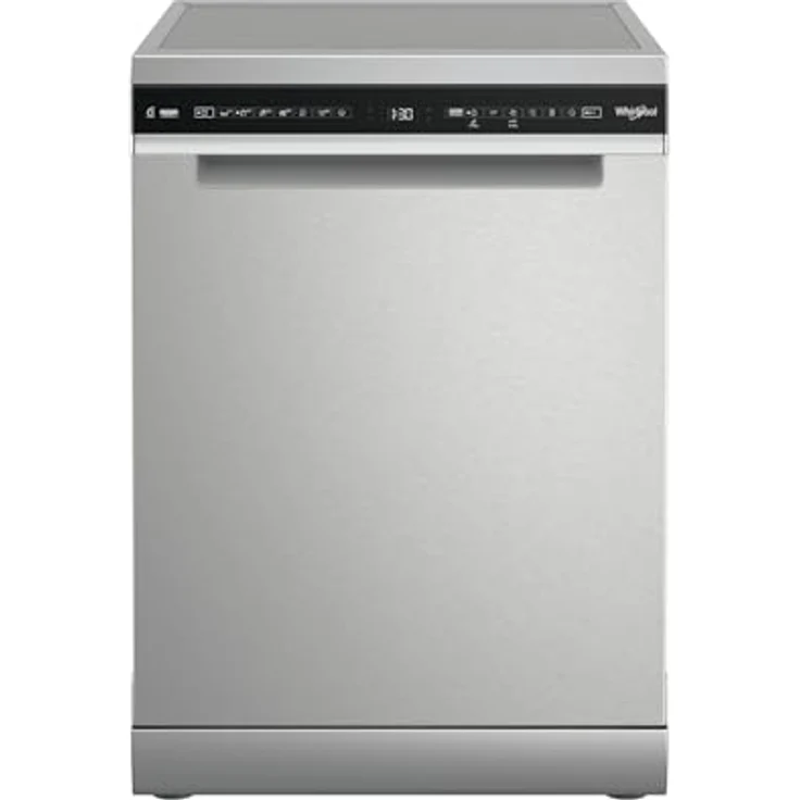 Whirlpool MaxiSpace W7F HS51 X, Freistehender Geschirrspüler, 15 Maßgedecke, Edelstahl Schwarz, Geräuschpegel 41 dB, Energieeffizienzklasse B – Bild 1