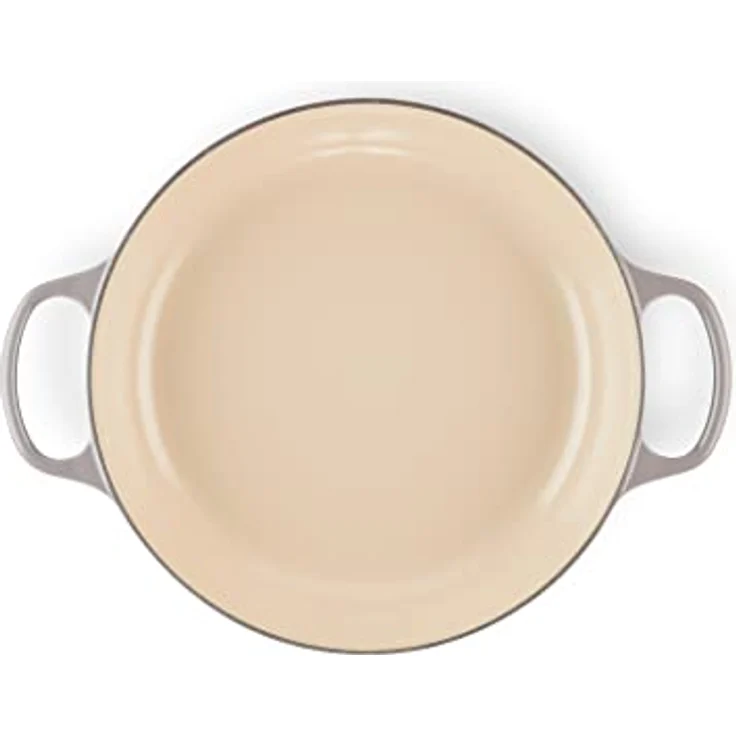 Le Creuset Signature Gusseisen Gourmet-Profitopf, Rund, Ø 30 cm, 3,2 l, Für alle Herdarten inkl. Induktion geeignet, Flint – Bild 4