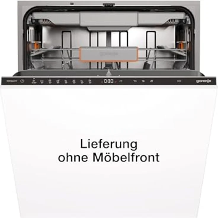 Gorenje GV663A66 Geschirrspüler, vollintegrierbar mit Nachtwäsche- & Gläserprogramm, Eco-Programm und automatischer Türöffnung, Aqua-Stop-Überlaufschutz – Bild 1