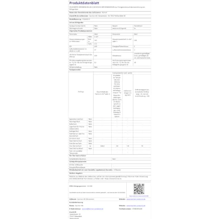 homeX FS1682E-S Gefrierschrank, 168L Nutzinhalt, 4-Sterne Gefrieren, leise 37 dB, silber – Bild 16