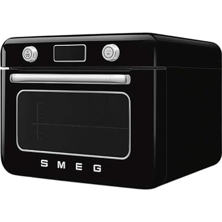Smeg Multiofen SMEG Kombi-Tisch-Dampfbackofen Schwarz COF01BLEU, 33 voreingestellte Rezepte & Galileo Multicooking Technologie – Bild 5
