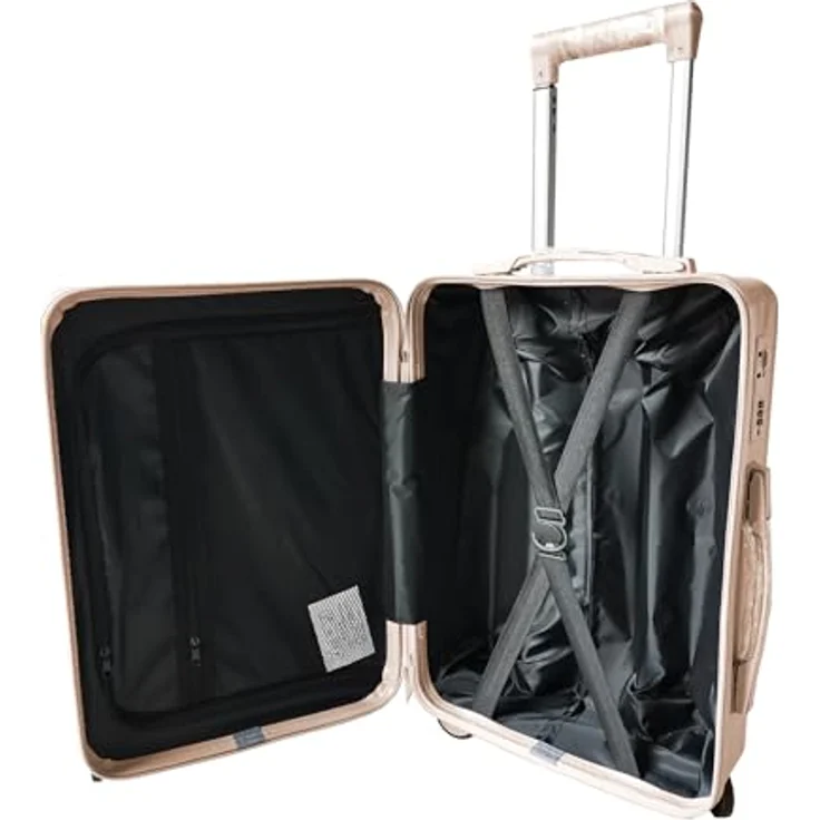 NTK-Collection Leandra Hartschalenkoffer 4er-Set, Pink, (115 l, Handgepäck bis 50 l, L bis 90-115 l, XL ab 115 l) – Bild 5