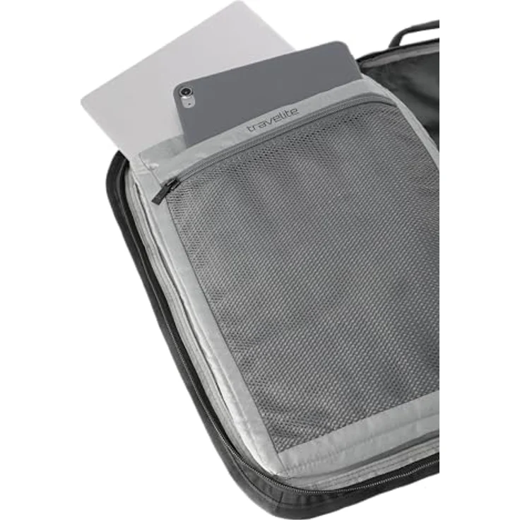 Travelite Venture Line Weekender Reisetasche, 50 cm, 100% Nylon, schwarz – Bild 8