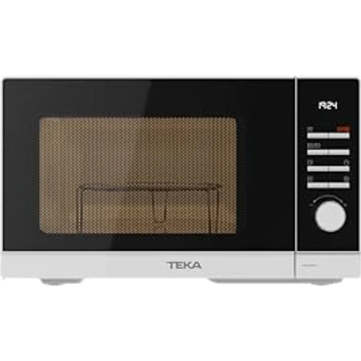 Teka MWE FS25 G WH, Mikrowelle mit Grill, 25 l, 5 Leistungsstufen, 900 W, mit Drehteller, Weiß – Bild 2