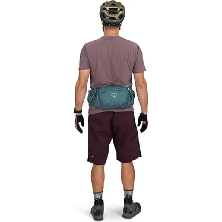 Osprey Savu 5 Gürteltasche, 26 cm x 10 cm x 15 cm, 100% Polyester, grün – Bild 14