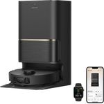 Dreame L50 Ultra AE, Saugroboter mit Wischfunktion, 28.000Pa Saugleistung, automatische Entleerungsstation, ausziehbare Seitenbürste, DryBoard, schwarz