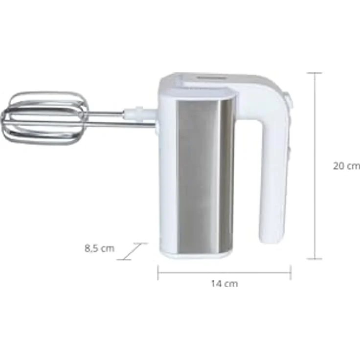 Unold Handmixer 78720 mit Rührschüssel Hannah, 500 W – Bild 8