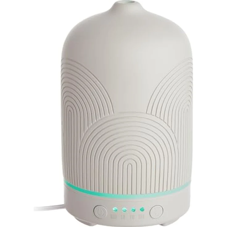 BUTLERS Diffuser CLOUD NINE Aroma Diffuser Regenbogen, 16cm mit integrierter Timer Funktion - Preisvergleich – Bild 2