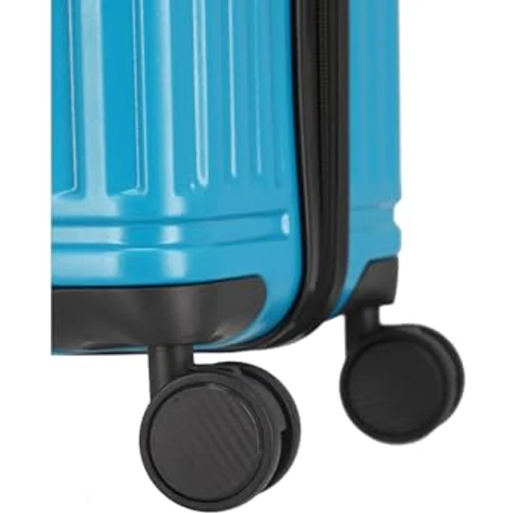 Travelite Trolley Cruise 4w Trolley S, kompakter Handgepäckkoffer aus robustem ABS-Kunststoff, 39 x 20 x 55 cm, Petrol – Bild 9