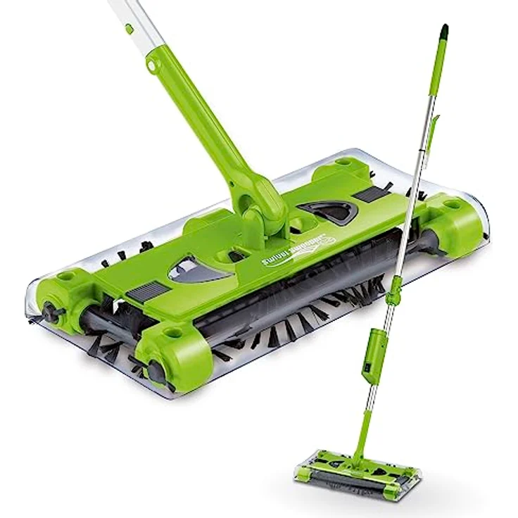 in-trading Handelsgesellschaft mbH Akku-Besen Swivel Sweeper G2 - kabellos und wiederaufladbar - limegreen – Bild 2